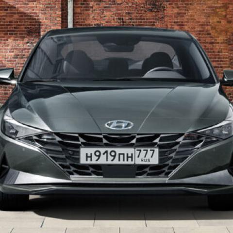 Седан Elantra пополнил автопарк сервиса Hyundai Mobility